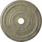 Ekena Millwork Cole Ceiling Medallion (Canopies up to 9 1/8"), 25 3/8"OD x 3 3/8"ID x 1 3/8"P, Castle Stone Crackle CM25COCSC - alternate 1
